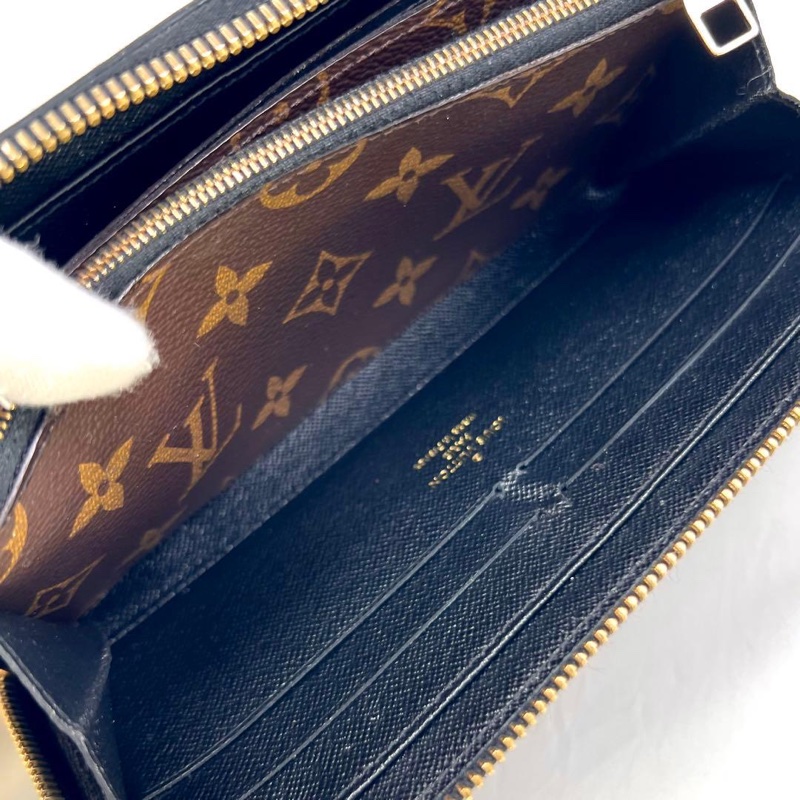 🌷Louis Vuitton 皮革拼接長夾錢包皮夾|經典花紋✦fufu style 精品✦ 氣質款|-19