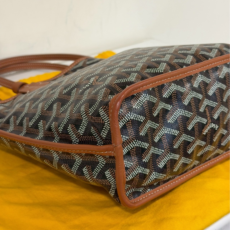 誰能拒絕🤩99新🆕Goyard經典老花mini托特包手提包-11