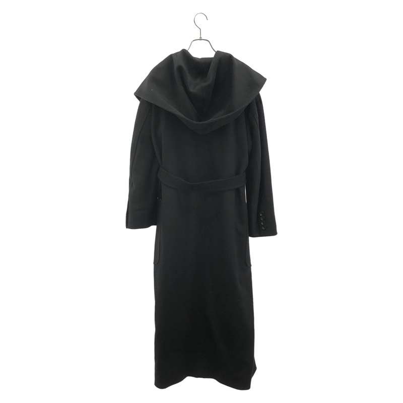 MAX MARA 101618036 羊絨駝色黑色大衣 黑色 其他款式 羊絨黑色 二手 女款-1