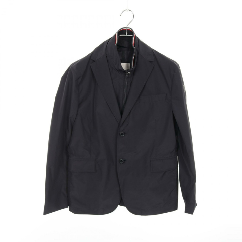 MONCLER MAYENNE 其他外套 聚酯纖維 海軍藍 二手 男士-0