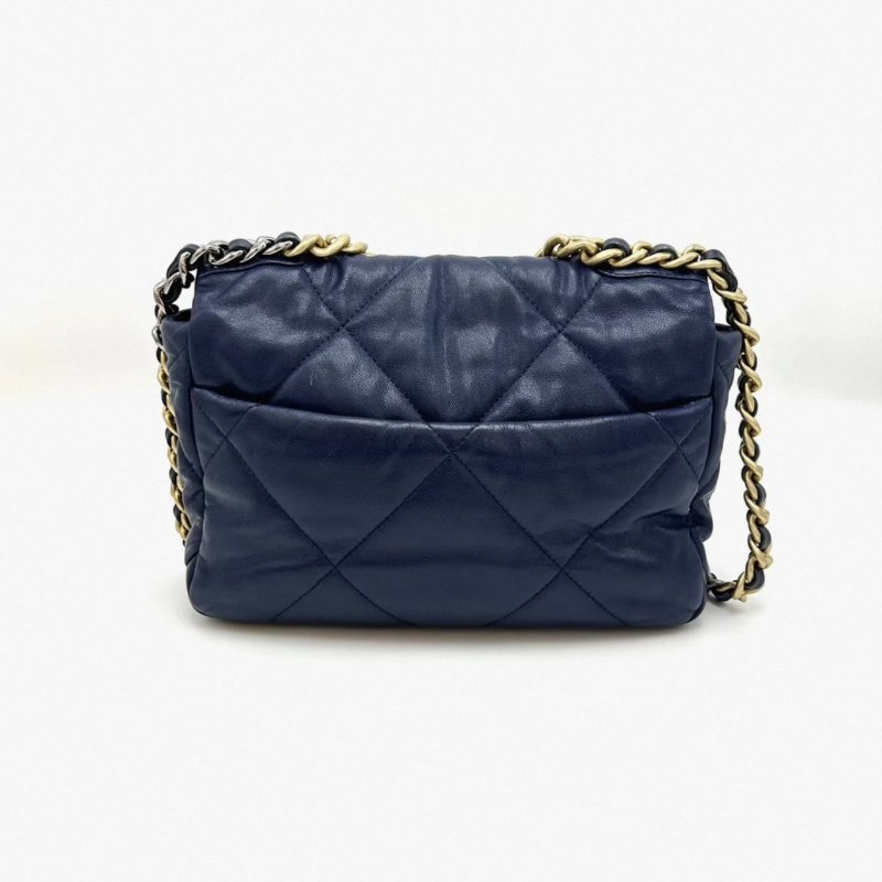 CHANEL 19bag小號手提肩背斜背包 25*15*7 98新配件塵袋-4