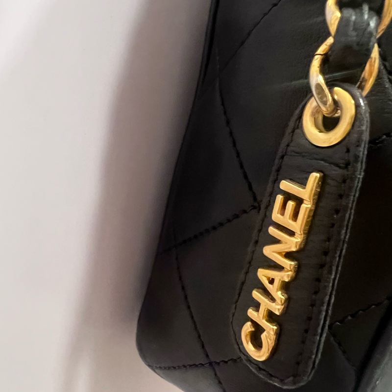 經典黑金老香相機包-11