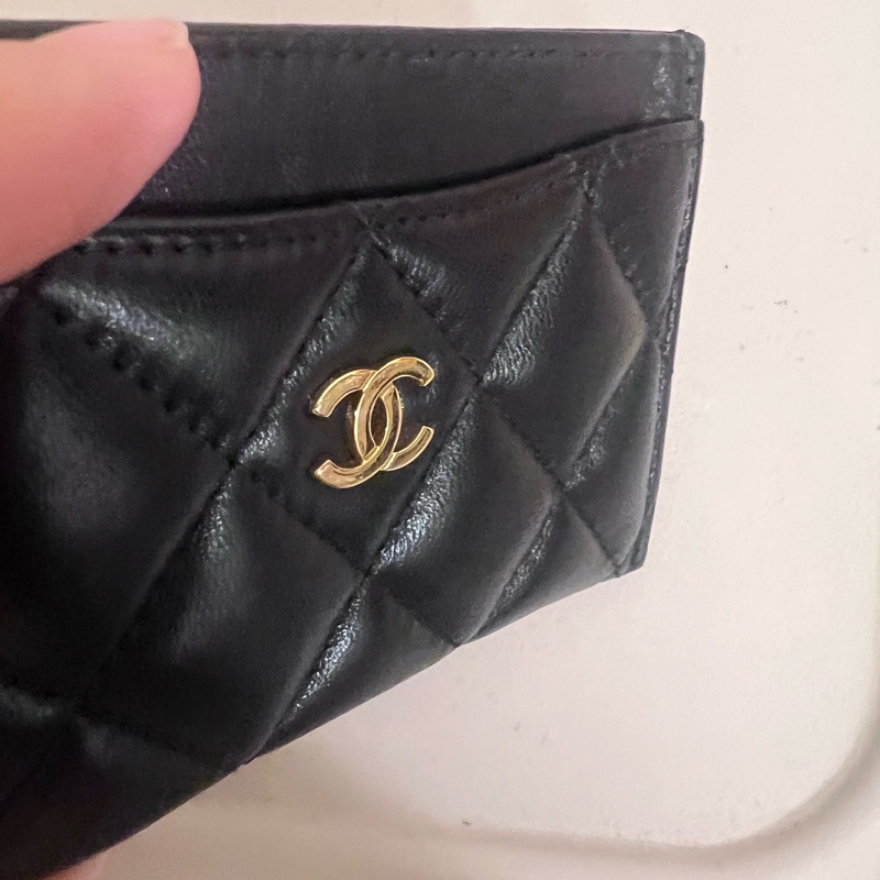 CHANEL 經典羊皮卡包-2