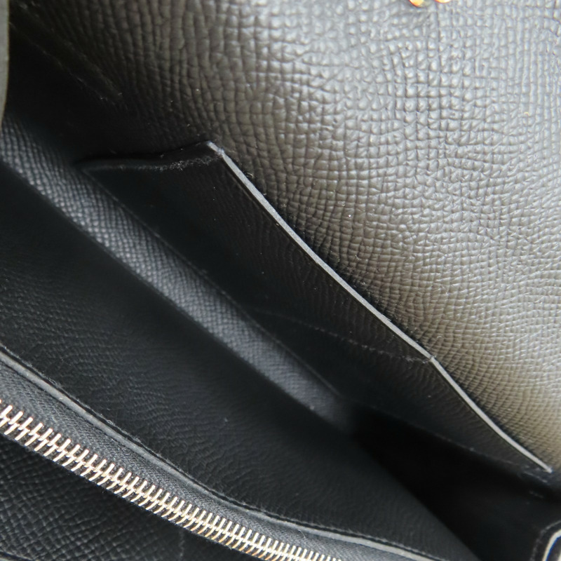 黑色 Epsom牛皮 Kelly To Go Wallet 肩背包 K刻 銀扣【HERMES 愛馬仕】-4