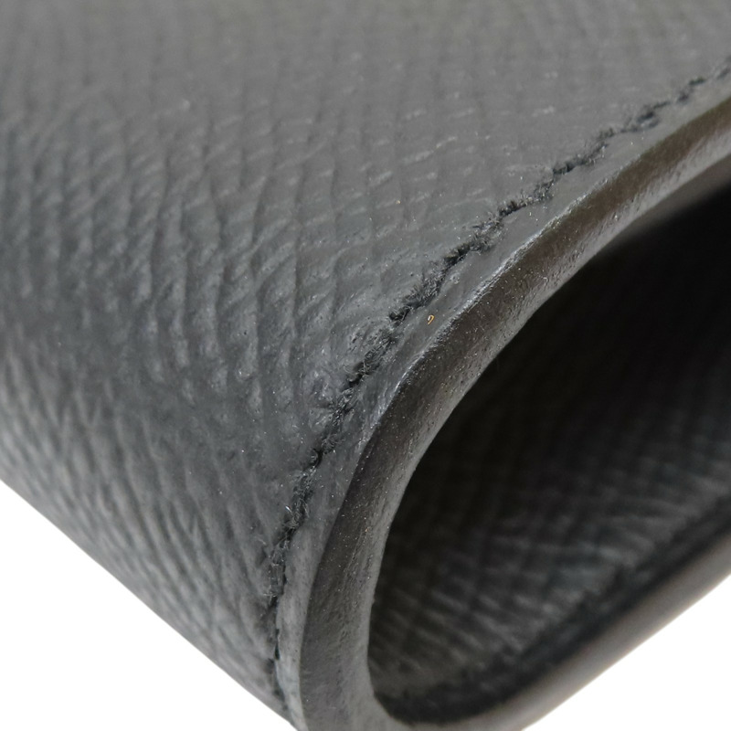 黑色 Epsom牛皮 Kelly To Go Wallet 肩背包 K刻 銀扣【HERMES 愛馬仕】-7