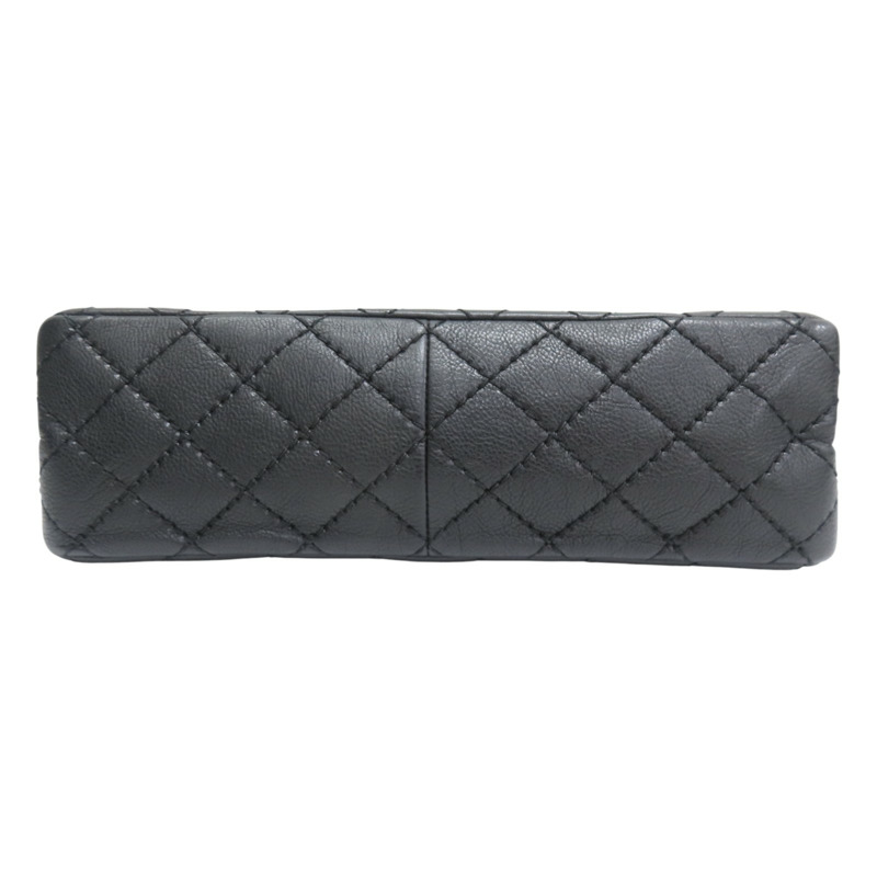 黑色 菱格紋 牛皮 2.55 28CM 金鍊 肩背包 【CHANEL 香奈兒】 A37587-3
