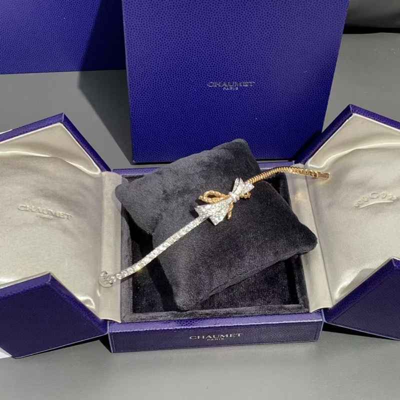 Chaumet尚美Insolence系列蝴蝶結系列手鍊 15.5 cm 專櫃27.7w！太美了！適合小手圍的寶子 專櫃停產絕版，2023 購入-4