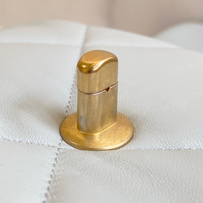 ®️Chanel 19bag 迷霧淡藍 金扣 晶片款-25