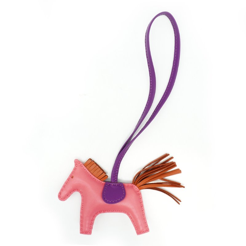 Hermes Rodeo PM 小馬吊飾(唇膏粉/薑餅色/紫羅蘭)-0