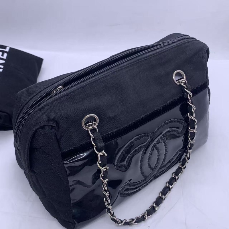 98 新Chanel香奈兒相機包單肩包 tote，單肩包，鐳射 13 開頭-8