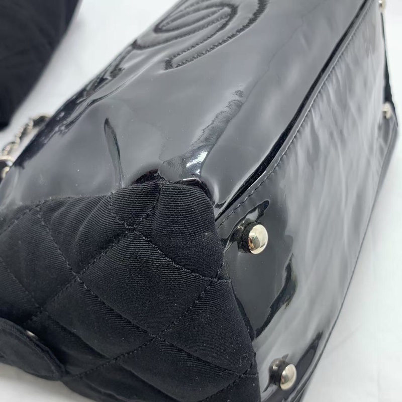 98 新Chanel香奈兒相機包單肩包 tote，單肩包，鐳射 13 開頭-12