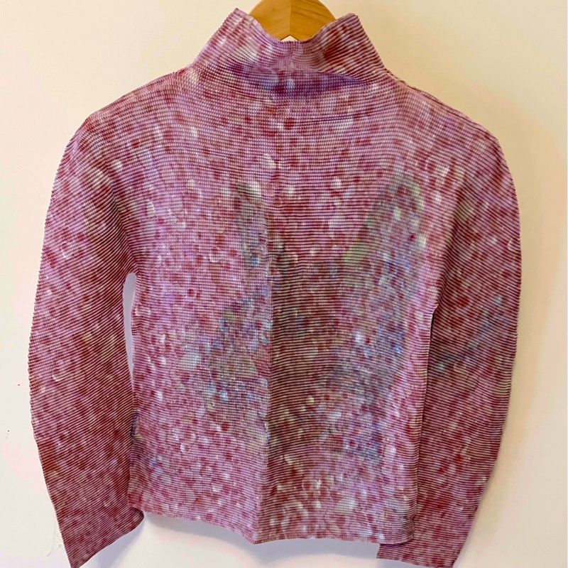 ▪️富貴選物FUGUEI▪️ 三宅一生ME 藝術家聯名 橫尾美美 粉色貓咪上衣-7