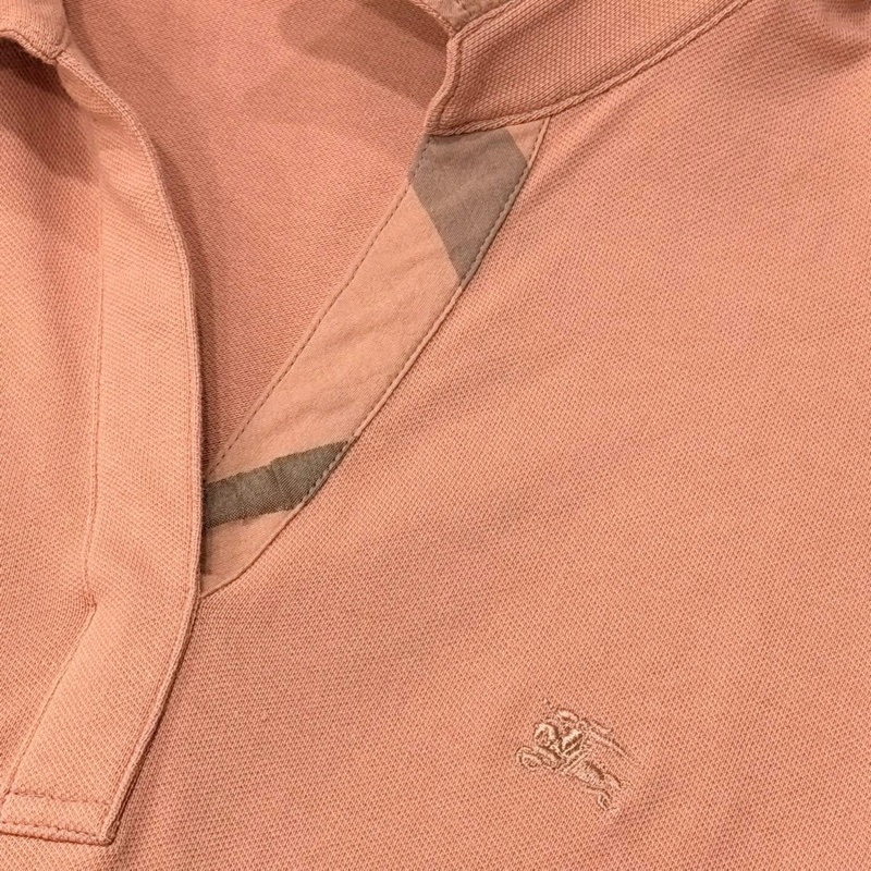 Burberry 倫敦 反褶格紋7分袖戰馬上衣-2