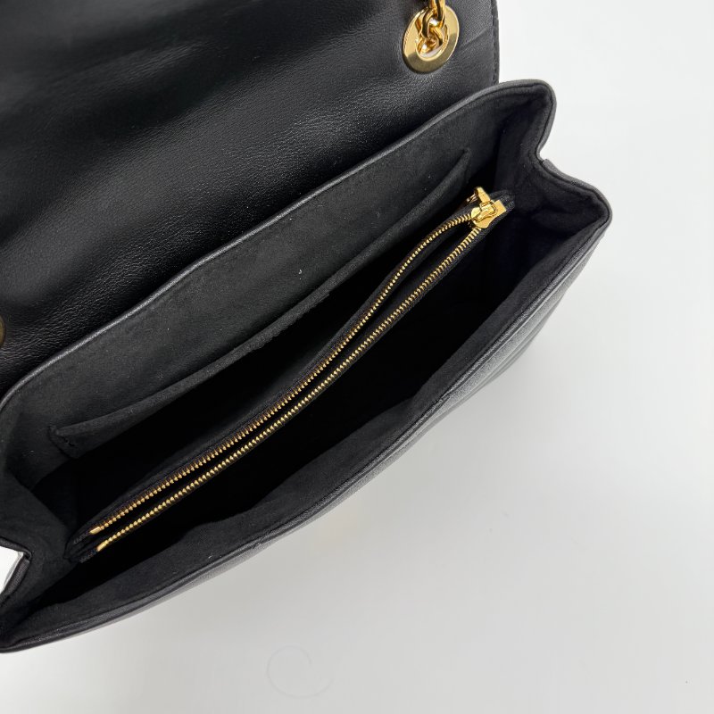 【CP 精選🌟小編推薦】Louis Vuitton 路易威登 New Wave MM 中型 黑色牛皮 鏈條 單肩包 斜挎包-14