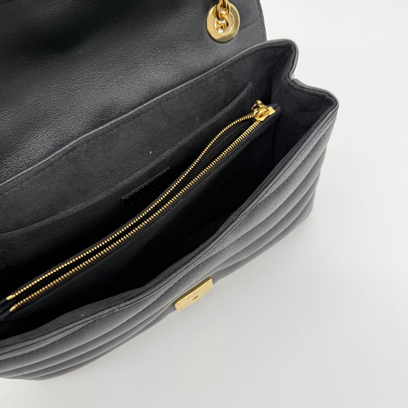 【CP 精選🌟小編推薦】Louis Vuitton 路易威登 New Wave MM 中型 黑色牛皮 鏈條 單肩包 斜挎包-15