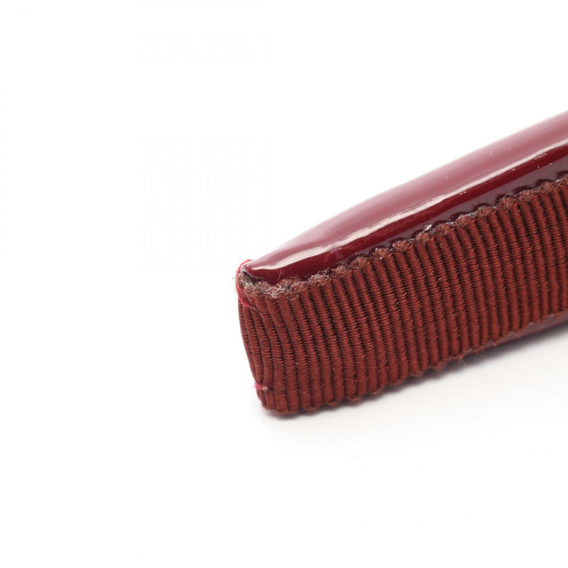 Miu Miu TYRIAN 紫色皮革髮帶 其他時尚單品 5IH025069F0D27 琺瑯皮革 波爾多紅 新款 女士-3