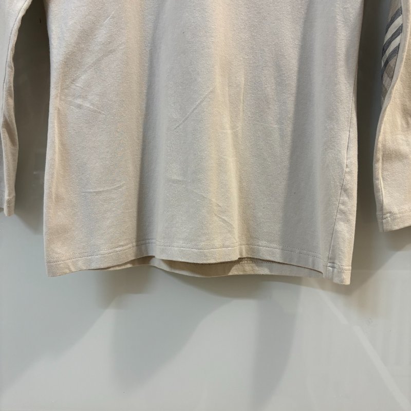 【美收精品】BURBERRY 米白長袖上衣 4-296【隔月月中將轉賣至日本 上架期限30天】-4