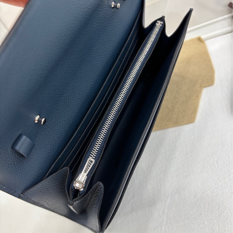 Hermes爱马仕 constance togo 康康togo普鲁士蓝银扣 W刻  全新-6