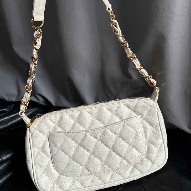 【閒置❤️】 Chanel 白金腋下單肩包 Jennie同款-1