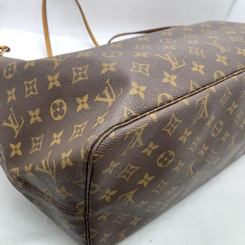 二手 lv neverfull 大號老花,包口手柄內里發黑磨損,包有異味-16