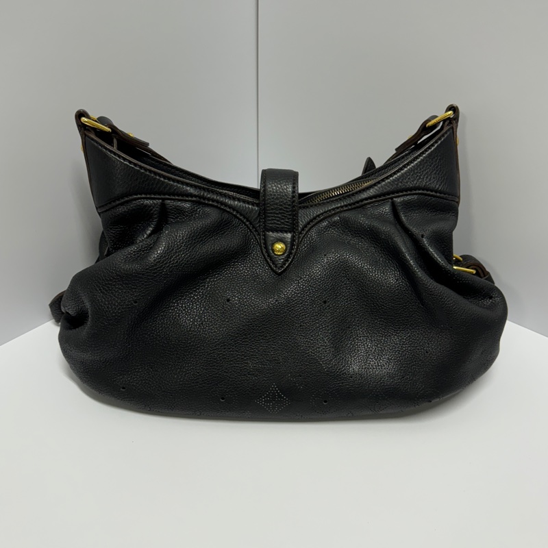 (超稀有⏰) LV Mahina 全牛皮 水餃包 肩背+腋下包 專櫃13萬!-6