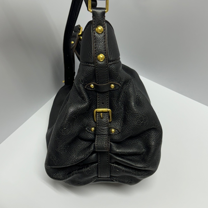 (超稀有⏰) LV Mahina 全牛皮 水餃包 肩背+腋下包 專櫃13萬!-13