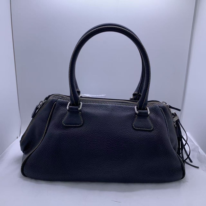 二手Chanel香奈兒流蘇外縫線手提包流蘇餃子包腋下包保齡球包，標清晰，鐳射 8 開-2