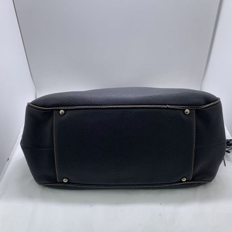 二手Chanel香奈兒流蘇外縫線手提包流蘇餃子包腋下包保齡球包，標清晰，鐳射 8 開-4