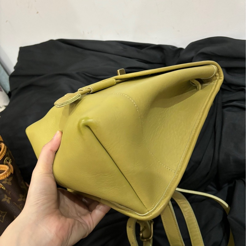【近新閒置❤️】 old coach 牛油果雙肩包 背包-5