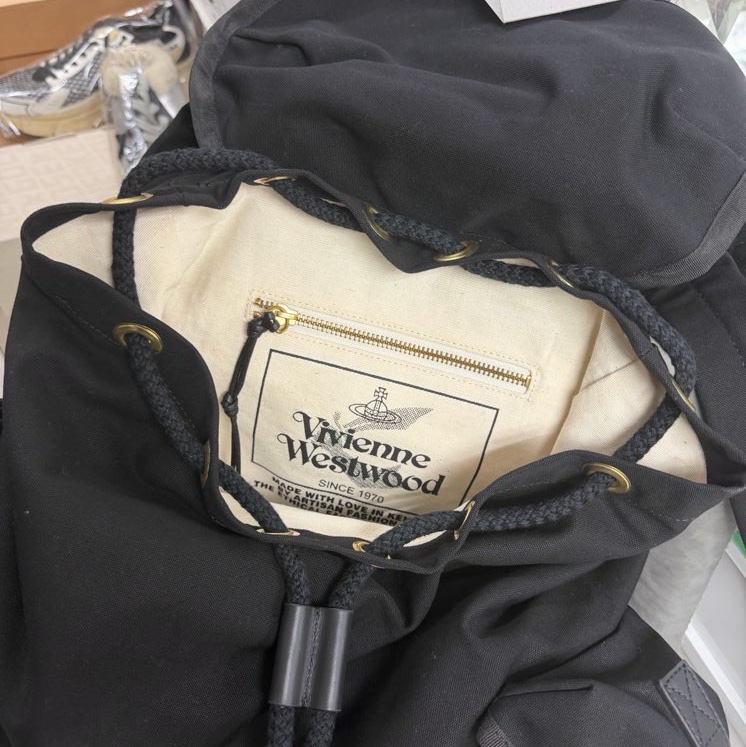 Vivienne Westwood 西太后 雙肩包 大號 帆布-6