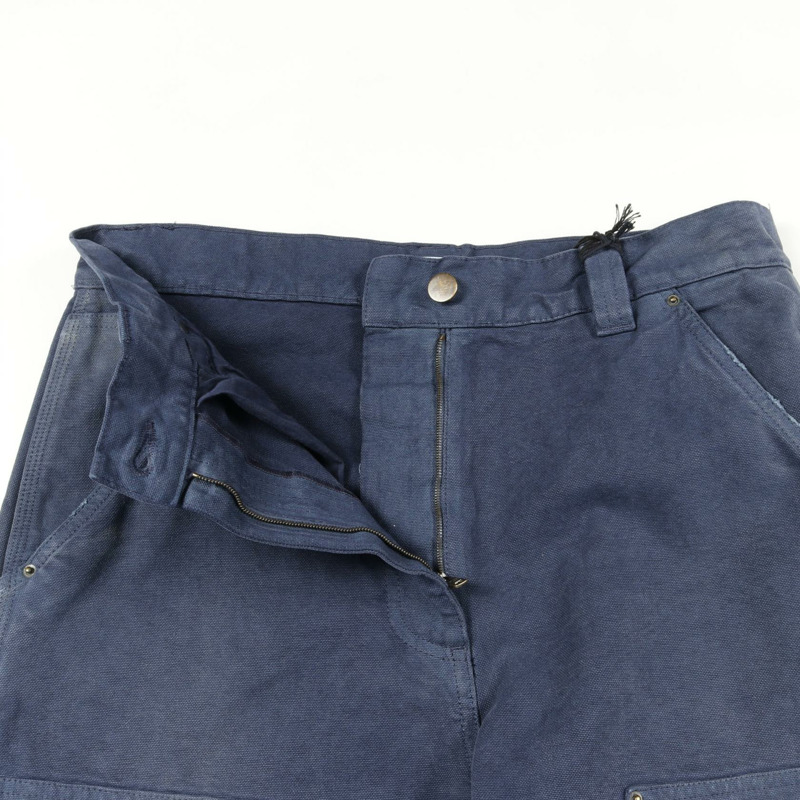 PRADA 工裝褲 #38 棉質海軍藍二手女款-5