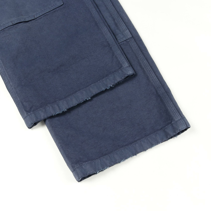 PRADA 工裝褲 #38 棉質海軍藍二手女款-6
