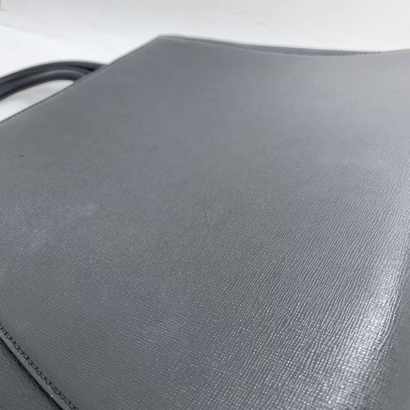 二手 Fendi 芬迪 2 Jours  十字紋 中號 手提包黑色-10
