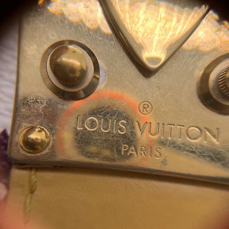 二手LV白三彩Speedy30手提款，村上隆聯名限量款，經典枕頭包，白色底配彩色老花，金色五金，尺寸30cm-10