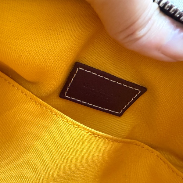 Goyard 棕色PVC Bowing Toiletry化妝包-10