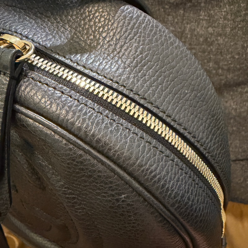 GUCCI  正品 431570 黑色款 SOHO 後背包 鏈條包-14