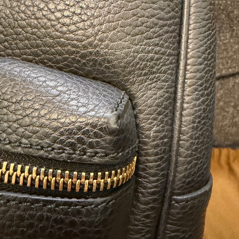 GUCCI  正品 431570 黑色款 SOHO 後背包 鏈條包-16