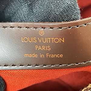 *奢華大道國際精品*【L3312】LV 咖啡色棋盤格 NAGLIO 上蓋釦式郵差包 N45255-8