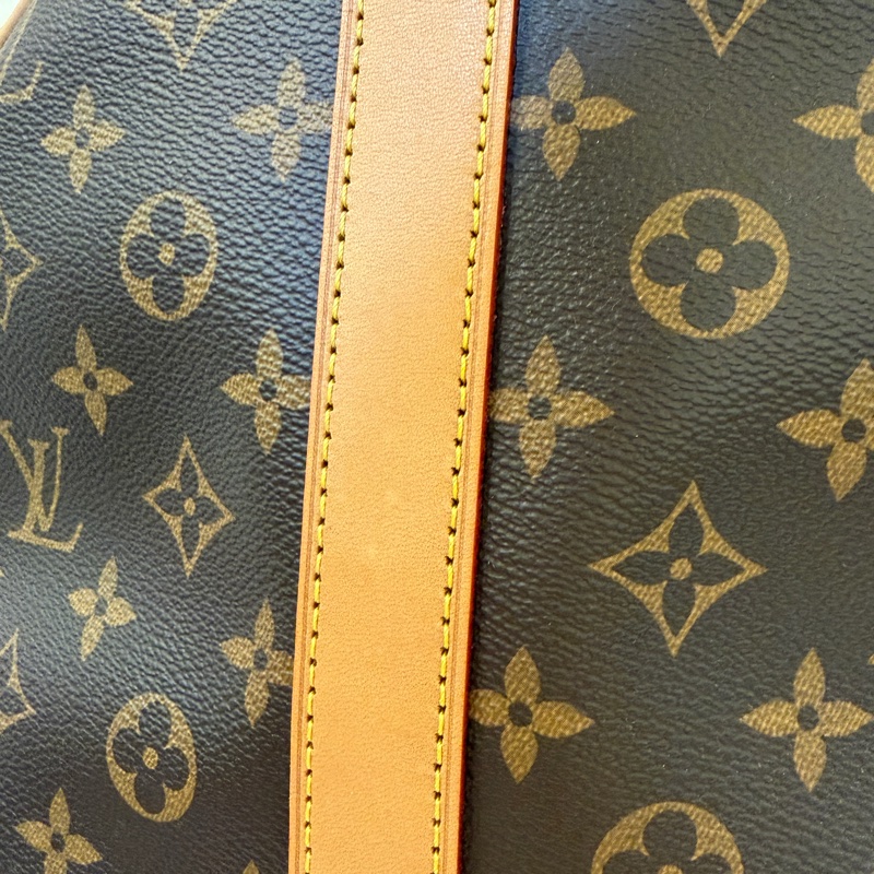 LV 原花金釦Keepall 50手提斜背旅行袋M41416-11