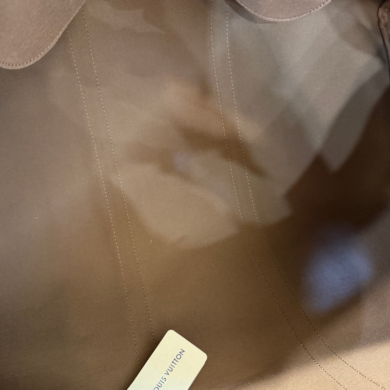 LV 原花金釦Keepall 50手提斜背旅行袋M41416-22