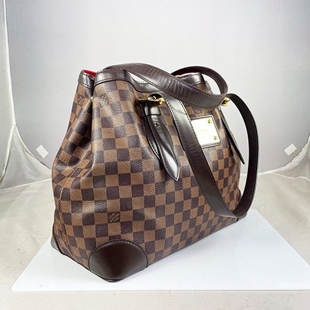 *奢華大道國際精品＊【L3269】 LV 咖啡色棋盤格金牌肩背包 N51204-1