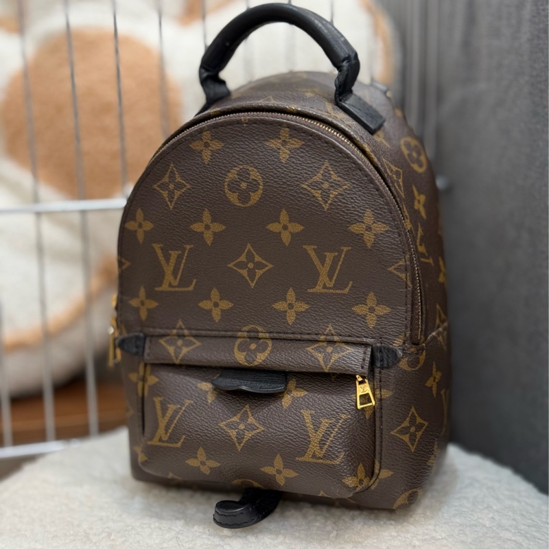 (台灣購證🇹🇼全配）Lv mini 後背包 小書包 新款拉鍊 ✨最新晶片款-0