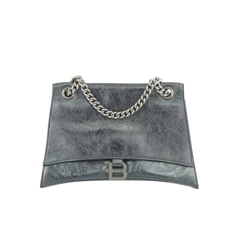 BALENCIAGA 巴黎世家 Crush中號鏈條包 肩背包 斜背包 沙漏包(附購證)-0