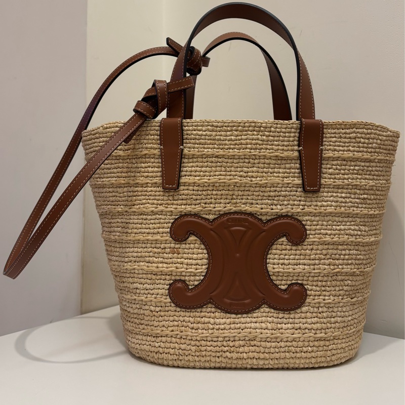 Celine Teen 拉菲草包-10