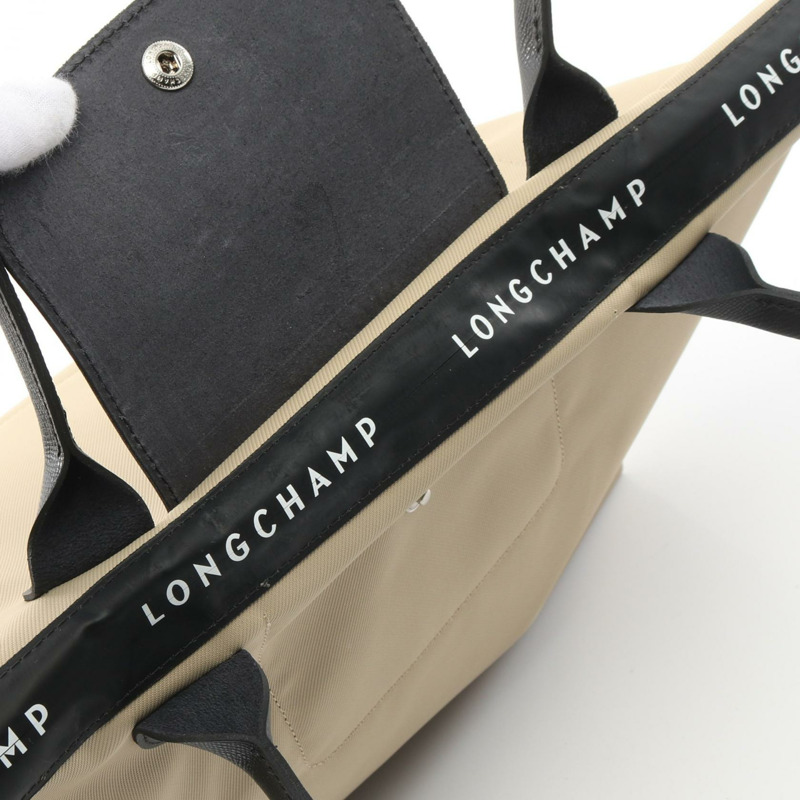 Longchamp Le Pliage Energy L 托特包 L1899HSR299 尼龍皮革 米色 黑色 新款 女士-5