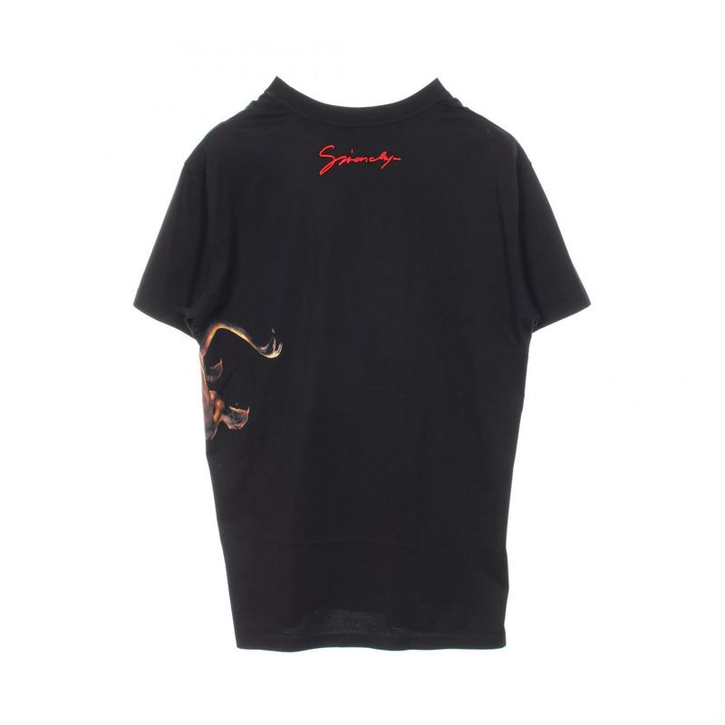 紀梵希男士黑色純棉T卹(二手)-1