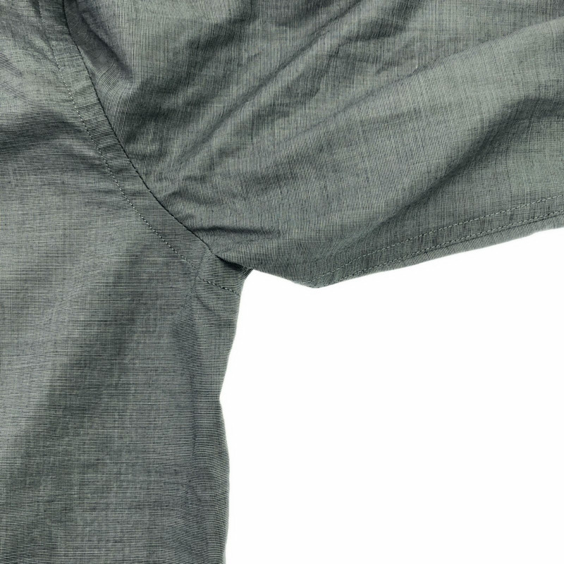 DOLCE & GABBANA 長袖襯衫，純棉，灰色，二手，男女通用-6