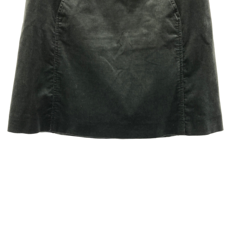 CELINE 灰色棉質半身裙，二手女裝-3