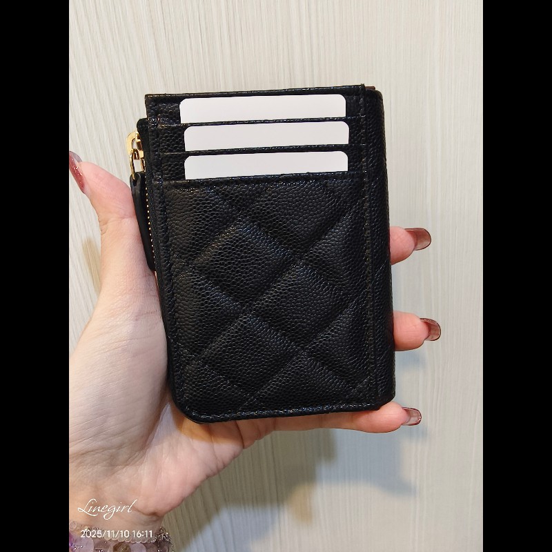 香奈兒  新版L型零錢包 短夾 卡包-3