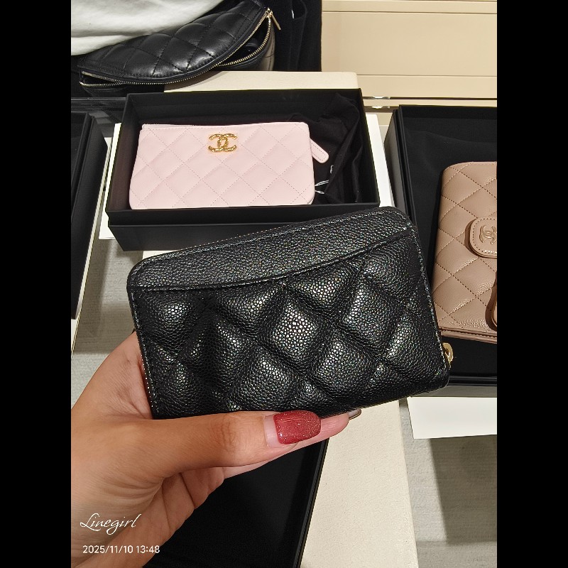 香奈兒 經典款加大零錢包 稀有款-2